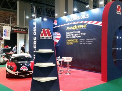 Millers Oils at Autosport International